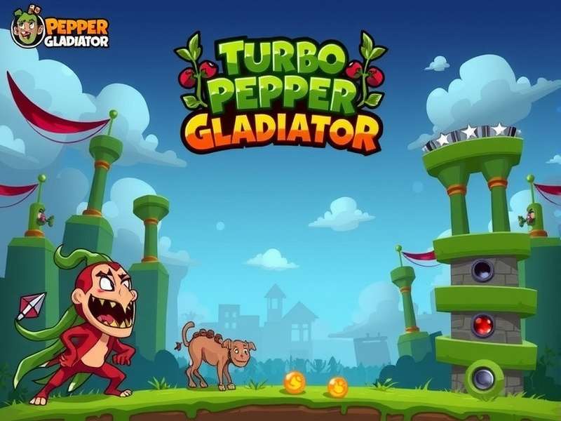 Turbo Pepper Gladiator Game Characters