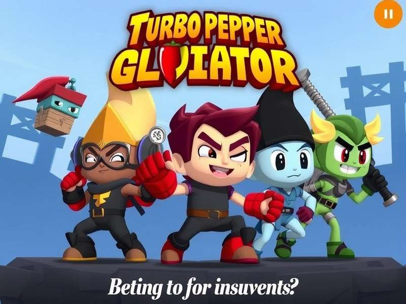 Turbo Pepper Gladiator Game Screenshot